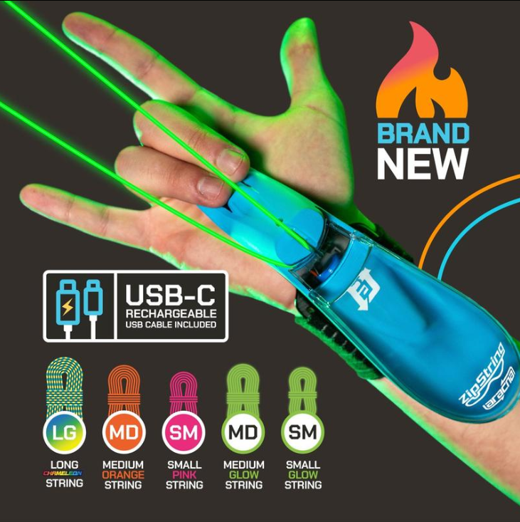 🔥 String Launching Webshooter that Glows-In-the-Dark